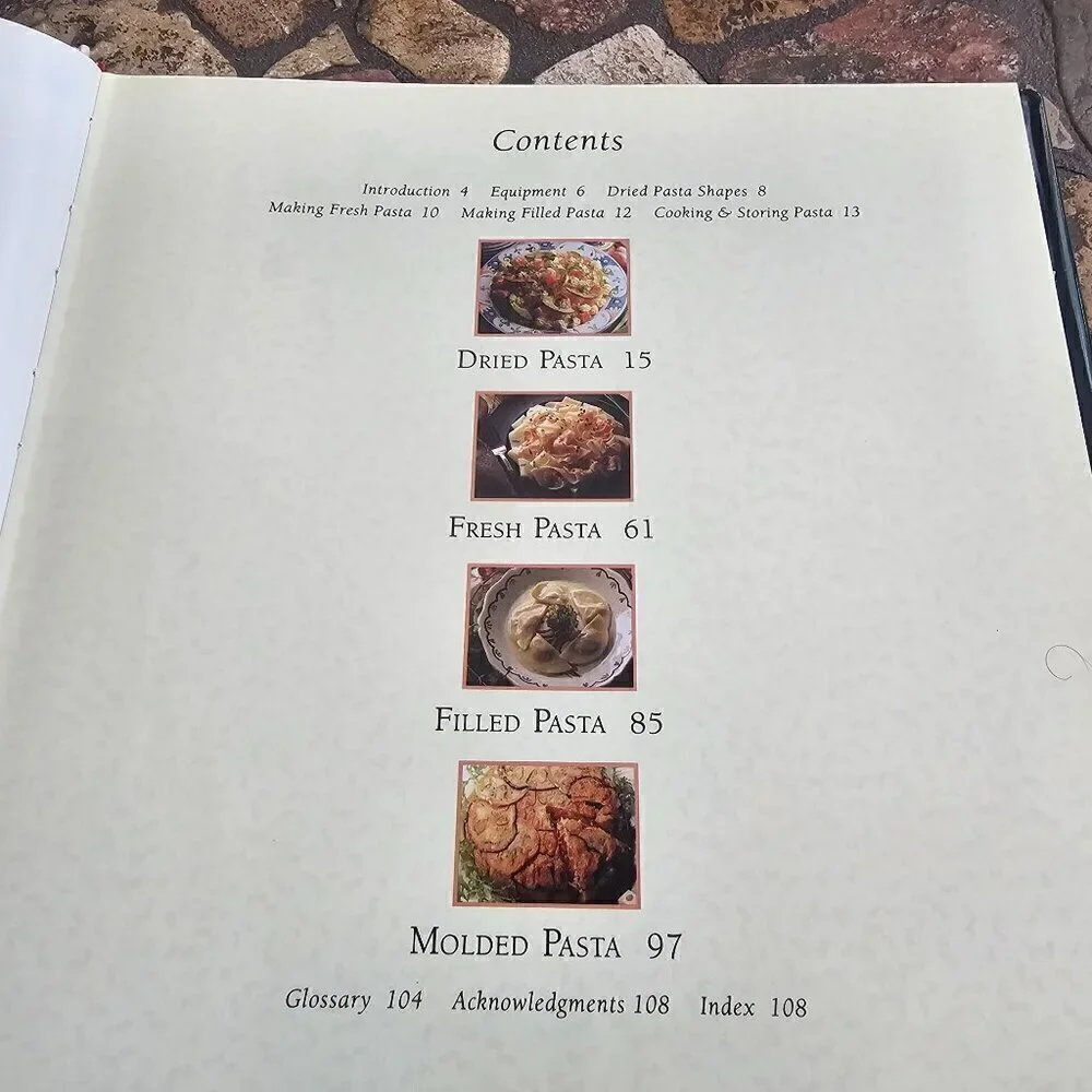 Williams-Sonoma Kitchen Library Pasta Cookbook, Small Hardcover